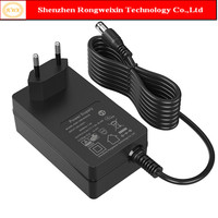 Adaptateur d'alimentation pour ordinateur portable RWX 12V4A DC avec prise EU, connexion par câble en matériau PC