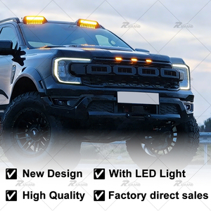 Grille avant ABS LED pour Ranger T9 2022-2026 Kit de pare-chocs de voiture Feux de jour Grille <span class=keywords><strong>Accessoires</strong></span> - Product Image 6