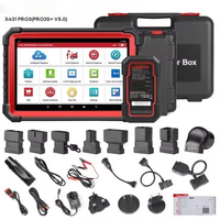 Adaptateur X431 PRO3S+ V5.0 pour voitures, scanner de système complet, programmation à distance, testeur de maintenance et d'association, outil de diagnostic des pannes de véhicule