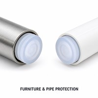 Bouchon d'extrémité de tuyau de plomberie 25 mm, taille personnalisée, bouchon de tuyau PE, moulage OEM, usine