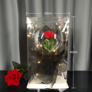 Globo Luminoso Bobo Transparente, Ramo de Rosas, Decoración DIY, Regalo para <span class=keywords><strong>el</strong></span> Día de San Valentín - Product Image 3