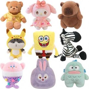 Juguetes de Peluche Súper Suaves de 8 Pulgadas al por Mayor, Lindos y Adorables, con Logotipo Personalizado, Mini Animales con Ojos Grandes y Expresivos, para Aliviar el Estrés - Product Image 5
