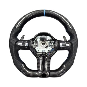 Volante Deportivo M de Fibra de Carbono LED para BMW E70 X5 E71 X6 E90 E91 E92 E93 E89 Z4 E81 E82 E87, Actualización para M340 F32 G20 330i - Product Image 1