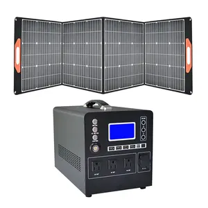 Système solaire de vente chaude 1KW complet 1KW 1000W Kit complet panneau solaire hors réseau pour système d'énergie domestique 1000 watts