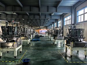 Uupac 20-सिर स्वचालित डिजिटल वजन वाले खाद्य पैकेजिंग के लिए बहु-सिर वजनकर्ता खाद्य पैकेजिंग फ्रेंच फ्राइज़ आलू टमाटर प्लास्टिक - Product Image 4