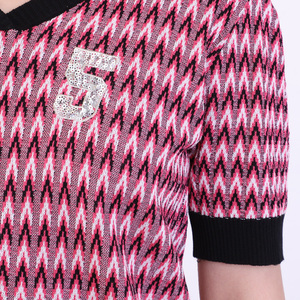 Personalizado ODM y OEM servicio China mejor elegante algodón desgaste logotipo personalizado mujer Polo camiseta - Product Image 5