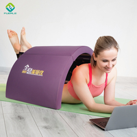 Dôme de sauna infrarouge triple pliable électrique portable Fuerle pour la maison ou le spa, dôme de sauna infrarouge lointain pliable