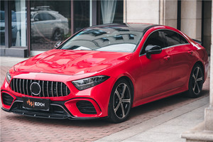 Kit carrosserie style GT63 amélioré pour Mercedes-Benz CLS, état neuf, comprenant pare-chocs, jupes latérales, diffuseur, extensions d'ailes et échappement - Product Image 3
