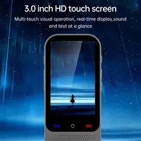 Dispositif de traduction linguistique portable S80 Pro, 138 langues, traduction vocale/photo, 16 langues en interprétation simultanée hors ligne, ChatGPT