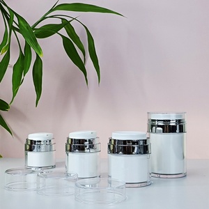 Envase de Lujo para Crema de Cuidado Personal de 15g 30g 50g 100gml, Frasco de Plástico sin Aire, Recargable, con Bomba Dosificadora - Product Image 3