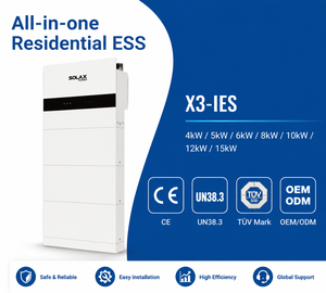 Système de stockage d'énergie résidentiel tout-en-un <span class=keywords><strong>SolaX</strong></span> X3-IES 5kW 10kW 15kW Onduleur hybride triphasé LiFePO4 pour la maison - Product Image 1