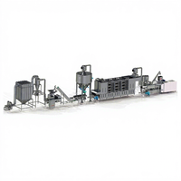 Ligne de production de fécule de tapioca modifiée haute capacité, rendement 1T/H, 220V/380V, équipement industriel de fabrication de fécule