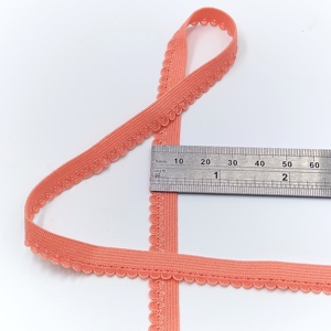 Banda elástica ondulada de alta resistencia, correas de látex de poliéster de alta tenacidad, patrón personalizado liso para rollo médico embalado de 10mm de ancho - Product Image 5