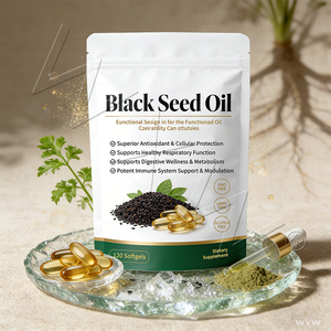 Cápsulas de Aceite de Semilla Negra, 120 Cápsulas, Nigella Sativa Orgánica para la Inmunidad, Antioxidante, Digestivo - Product Image 4