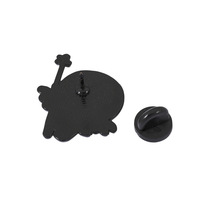 Broche émaillée personnalisée en gros, motif monstre extraterrestre d'Halloween, badge effrayant pour sacs, vêtements et accessoires de bijouterie
