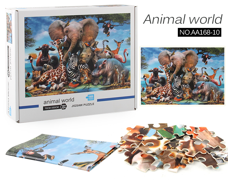 AA168-10 Monde Animal