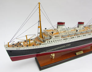 SS REXX bateaux de croisière en bois de style européen modèle nouveauté artisanat paquebot cadeau GIA CO. LTD NHEIN CS0096P - Product Image 2