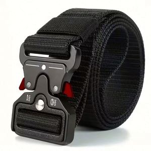 Cinturón Táctico Personalizado al por Mayor, Cómodo, con Hebilla de Aleación, para Entrenamiento Funcional al Aire Libre, de Nailon de 3.8 cm - Product Image 1