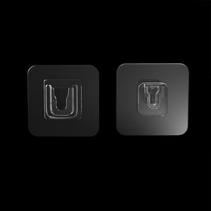 <span class=keywords><strong>Fixation</strong></span> <span class=keywords><strong>murale</strong></span> en plastique à un seul niveau, pratique et multifonctionnel <span class=keywords><strong>Fixation</strong></span> par pression adhésive forte Réglage mobile - Product Image 2