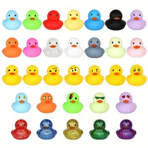 Custom Color Logo Mixed Batch Baby Water Play Squeaky Vinyl Squirt Duck Animal <b>Bath</b> Toys - Product Image 5