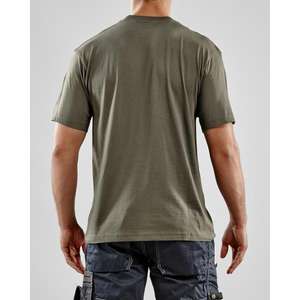 BLAKLADER - 332510424600XS T-shirt vert armée (multi-pack) - EAN 7330509323359 T-SHIRTS DE TRAVAIL ET POLO - Product Image 3