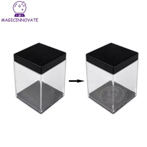 Accessoires de magie, pièce de monnaie qui apparaît dans la boîte, tour de magie avec instructions, tour de magie amusant, boîte en cristal pour enfants, jouet pour adultes - Product Image 3