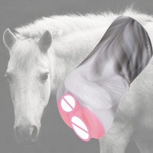 Masturbador Masculino de Doble Canal Fantasy Bunny, Juguete Erótico de Silicona Inspirado en Animales con Textura Suave y Realista - Product Image 1