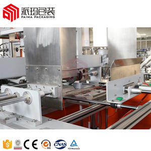 Caja de cartón automática de una pieza, envoltura de fusión en caliente alrededor de <span class=keywords><strong>Caser</strong></span>, máquina de embalaje y sellado - Product Image 3