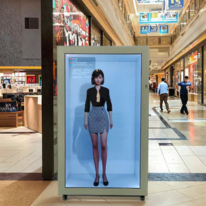 86-inch ai kỹ thuật số con người trong suốt Màn hình <span class=keywords><strong>LCD</strong></span> tủ cho thiết bị quảng cáo - Product Image 2