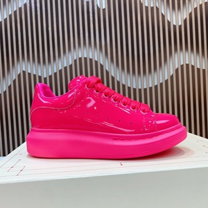 Luxury <b>Patent</b> Leather Platform Sneakers Designer Chunky Sole Casual <b>Shoes</b> for Women Men - Product Image 5