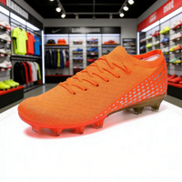 Chaussures de football professionnelles pour hommes en plein air, chaussures de football pour garçons, chaussures de sport à cheville haute, crampons pour hommes, chaussures de sport d'entraînement, chaussures de football