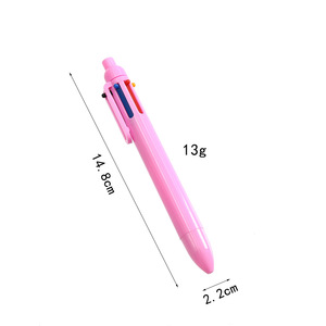 ปากกาลูกลื่น6สีเครื่องเขียนแบบพกพาสำหรับนักเรียนเครื่องเขียนสำหรับโรงเรียนและของขวัญสำหรับเปิดเทอม - Product Image 5