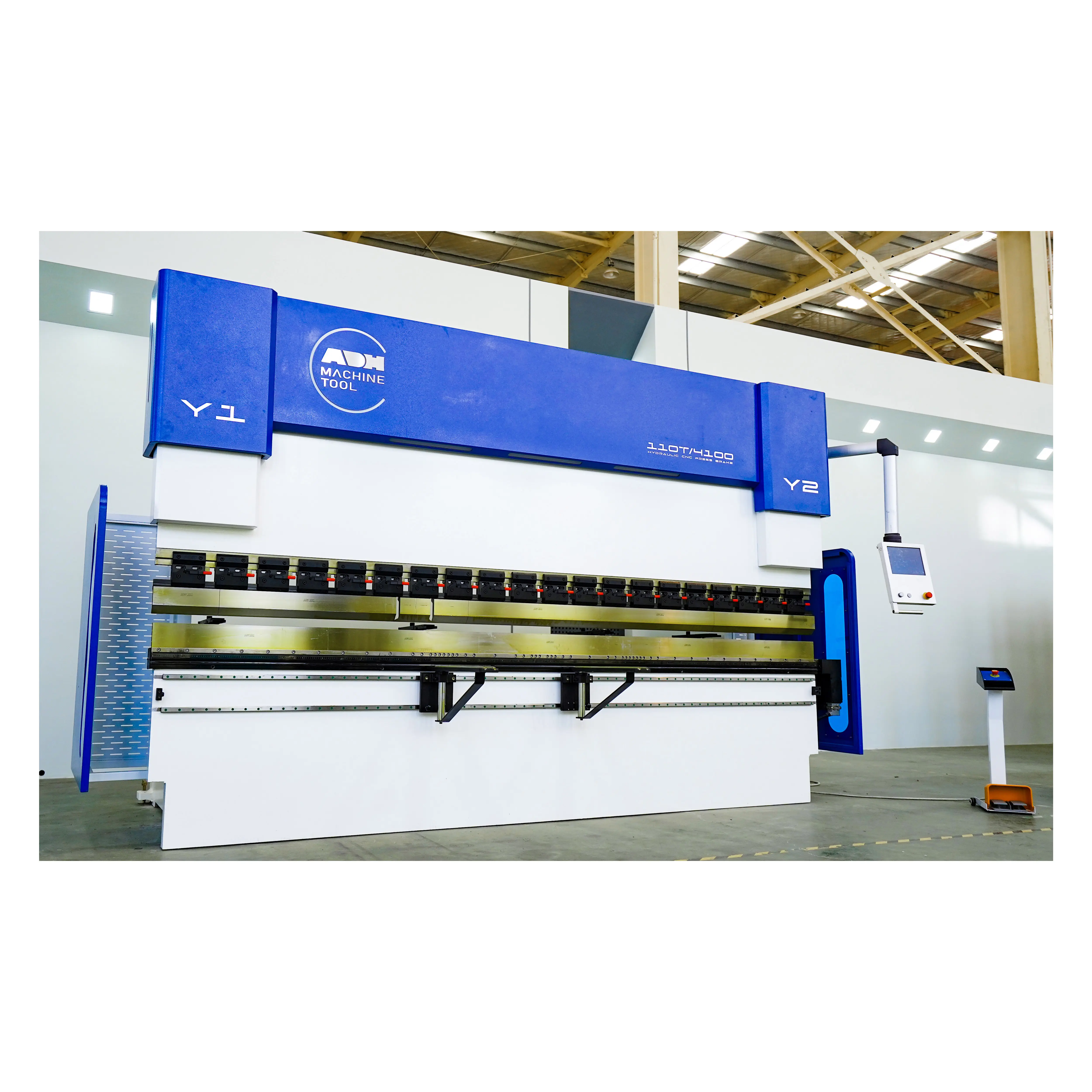 High-accuracy 110T-4100mm Automatic CNC Press Brake Bending Machine For Metal Bending