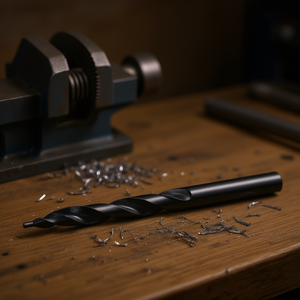 Broca Helicoidal HSS de 9.25mm, 125mm de Longitud, Serie Corta, Recubrimiento Negro, Multiusos - Product Image 3