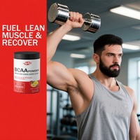 BCAA en Polvo Premium de Marca Privada OEM, Proporción 2:1:1 - Apoyo para la Recuperación Muscular y la Resistencia para Atletas