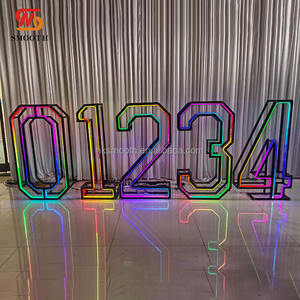 Letras Decorativas Luminosas SMOOTH, Letras de Marquesina con la Frase '¿Te Casas Conmigo?', Decoración de Boda, Letras Grandes, Números Gigantes Iluminados - Product Image 4