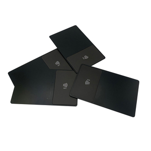 Thẻ Kim Loại <span class=keywords><strong>Nfc</strong></span> Mờ Màu Đen 13.56Mhz Điện Thoại Chạm Khắc Laser Thẻ Kinh Doanh <span class=keywords><strong>Nfc</strong></span> Cho Phương Tiện Truyền Thông Xã Hội - Product Image 4