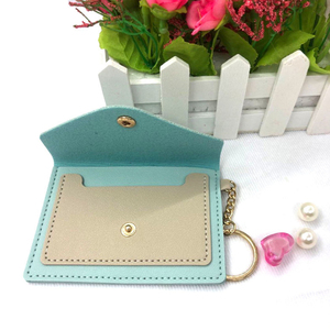 <span class=keywords><strong>Portafoglio</strong></span> Mini da <span class=keywords><strong>Donna</strong></span> per Carte e Monete, Semplice Portamonete Quadrato in Tela e Pelle con Portachiavi, Chiusura a Coperchio Impermeabile - Product Image 5
