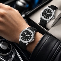 Montre-Bracelet Carrée de Luxe à Quartz Sr626sw avec Mouvement Japonais Citizen, Dos en Acier Inoxydable 316L, Personnalisable avec Votre Logo, pour Homme