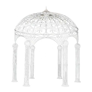 Oniya große Garten Jurte Vogelkäfig Form Eisen Blume Ballon Dusche Dekor Party Hochzeit Bogen Laube - Product Image 1