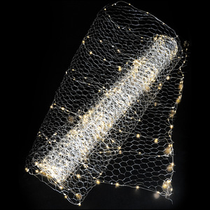 Guirnalda de Luces LED para Interiores y Exteriores, Cortina de Luces para Ventana, Decoración Navideña, Luces Decorativas para <span class=keywords><strong>Bodas</strong></span>, Fiestas, Patio, Guirnalda de Luces de Malla - Product Image 2