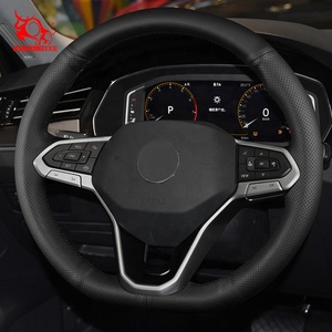 Nivus Tiguan <span class=keywords><strong>2021</strong></span> livraison directe <span class=keywords><strong>prix</strong></span> usine couverture de volant de voiture <span class=keywords><strong>t</strong></span>-<span class=keywords><strong>cross</strong></span> 2019 pour <span class=keywords><strong>Volkswagen</strong></span> Golf cuir VW 1 pièces MRBULLS - Product Image 5