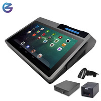 Terminal de point de vente (TPV) Android 10,1 pouces pour station-service avec imprimante thermique 80 mm, fabriqué par ZCS
