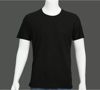Respirant confortable hydrophobe imperméable et anti-taches Nano Tech T-shirts T-shirt pour hommes