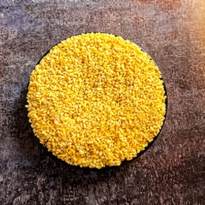 Nueva Temporada, Moong Dal Fresco de la India, Calidad Premium, Frijoles Mung Amarillos Partidos, FitTree International, Origen Gujarat, 24 Meses de Caducidad - Product Image 1