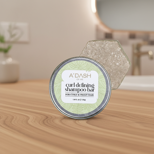 Shampooing solide naturel pour cheveux bouclés et crépus avec beurre de karité à la lavande et protéines de soie - Product Image 4