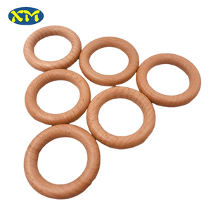 40mm Nature Color Smooth Beechwood Engraving Wall Hanging Reusable DIY Accessories Polished <b>Wood</b> Circles Chinese New Year - Product Image 1