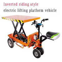 Nouveau chariot élévateur à ciseaux électrique MIDE, chariot élévateur hydraulique, véhicule agricole, tricycle de transport de marchandises, hauteur de levage de 2m à 10m, capacité de 300kg à 500kg
