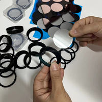 Télescope astronomique, miroir solaire pour l'observation du soleil avec filtre de couleur et lunettes d'éclipse (plastique, papier)
