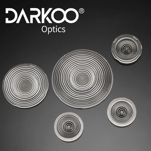 플라스틱 프레넬 렌즈 판매 플라스틱 작은 프레넬 렌즈 Led 빛 렌즈 원통형 원형 광학 적외선 스팟 프레넬 렌즈 - Product Image 6